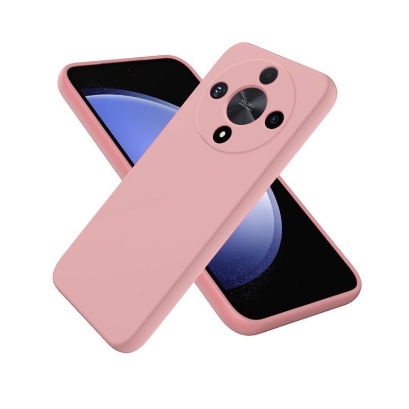 HONOR MAGIC 6 LITE - CASE GOMA GAMUZA ROSA