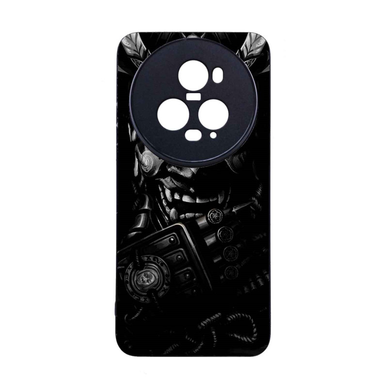 HONOR MAGIC 5 PRO - CASE GOMA SAMURAI BW NEGRO