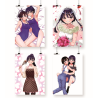 X4 POSTERS A4 AUTOADHESIVO BOKU NO KOKORO