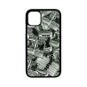 IPHONE 11 PRO MAX - CASE GOMA BILLETES NEGRO