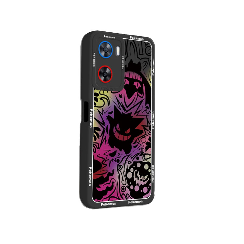 OPPO A57 OPPO A77 - CASE GOMA POKEMON FANTASMA NEGRO