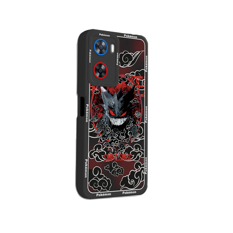 OPPO A57 OPPO A77 - CASE GOMA POKEMON GENGAR NEGRO
