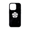 IPHONE 15 PRO - CASE GOMA BLACK CLOVER LOGO