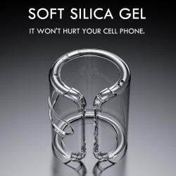 SAMSUNG M55 5G - CASE GOMA ANTI-IMPACTO TRANSPARENTE