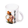 TAZA VIDRIO PAVONADO 11OZ ONE PIECE ACE
