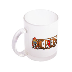 TAZA VIDRIO PAVONADO 11OZ ONE PIECE ACE