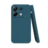 POCO X6 5G - CASE GOMA GAMUZA AZUL PETROLEO