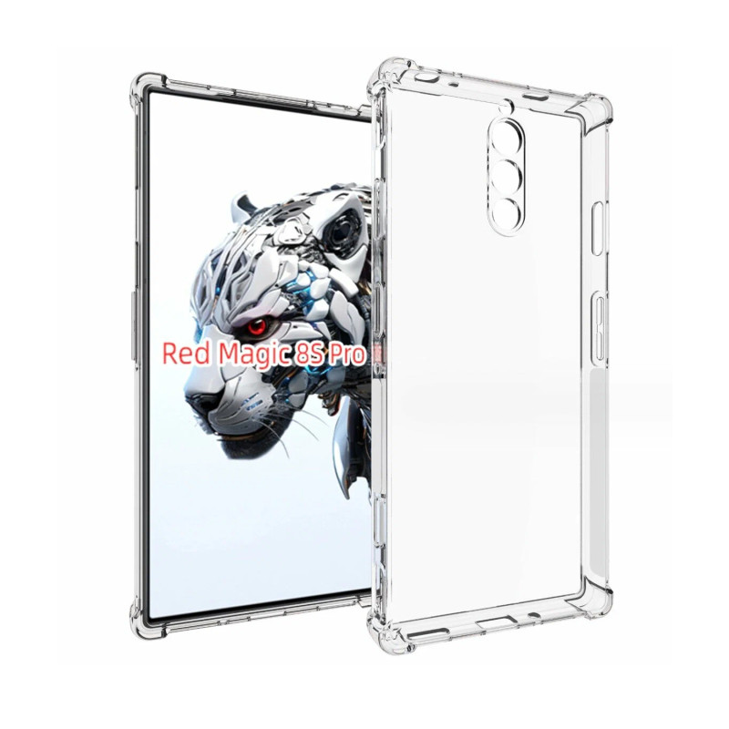 ZTE NUBIA RED MAGIC 8S PRO - CASE GOMA ANTI-IMPACTO TRANSPARENTE