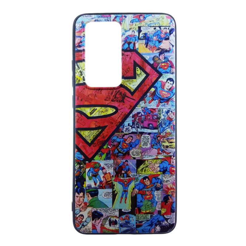 HUAWEI P40 PRO - CASE GOMA SUPERMAN COMIC COLLAGE