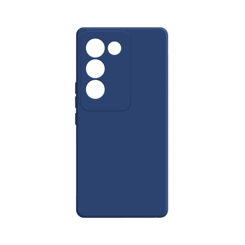 VIVO V30 SE - CASE GOMA GAMUZA AZUL OSCURO