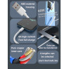CABLE USB TIPO C BLANCO 1.5M CARGA RAPIDA 6A 66W