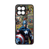 HONOR X8A - CASE GOMA CAPITAN AMERICA MARVEL