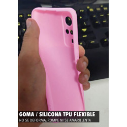 VIVO V21 5G - CASE GOMA CAMARA ROSA