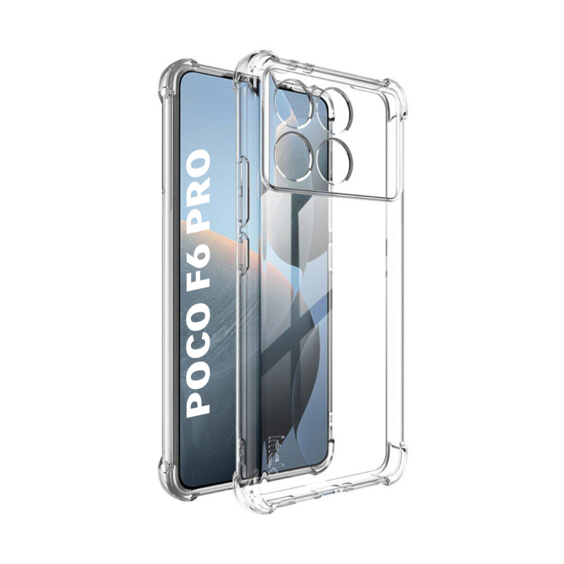 POCO F6 PRO - CASE GOMA ANTI-IMPACTO TRANSPARENTE