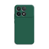 POCO F6 PRO - CASE GOMA GAMUZA VERDE OSCURO