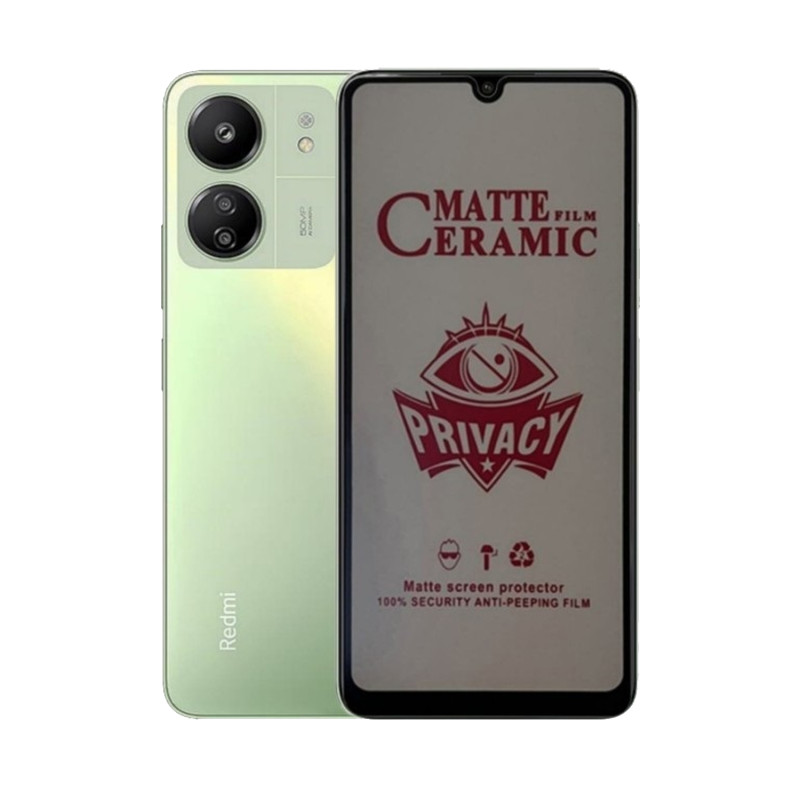 XIAOMI REDMI 13C - MICA CERAMICA MATE ANTI-ESPIA