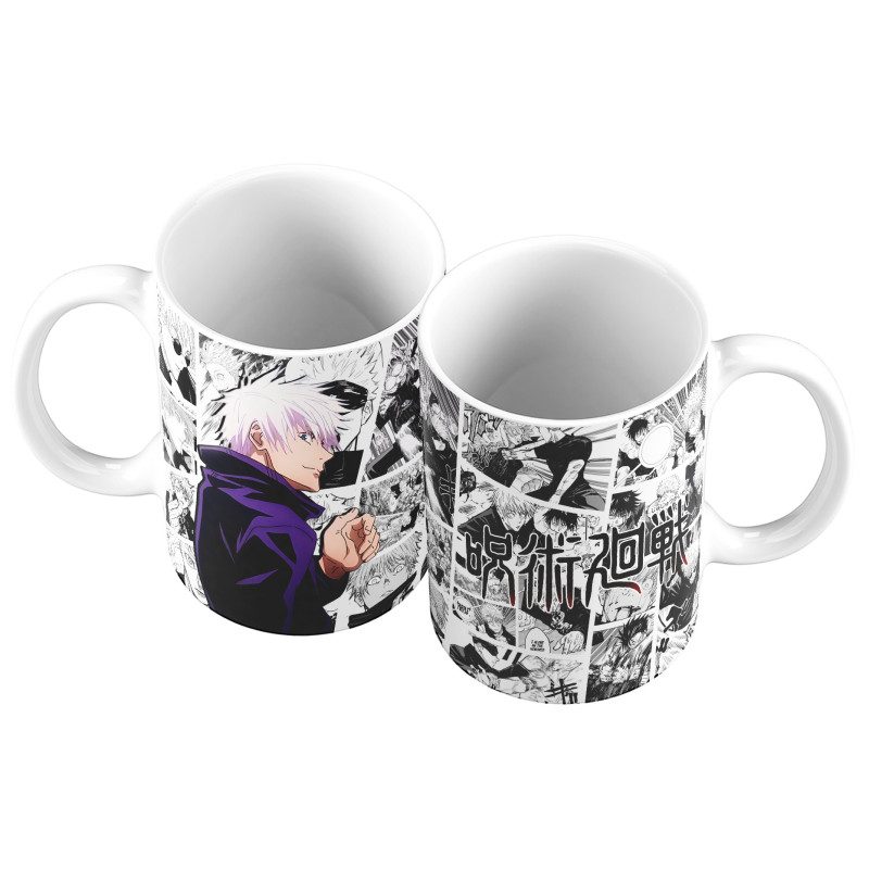 TAZA MUG 11OZ JUJUTSU KAISEN SATORU GOJO