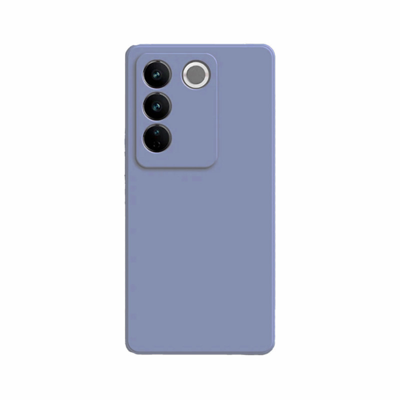VIVO V25E V27E - CASE GOMA GAMUZA GRIS LAVANDA