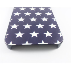 IPHONE 5 5S SE - CASE ACRILICO ESTRELLAS NEGRO