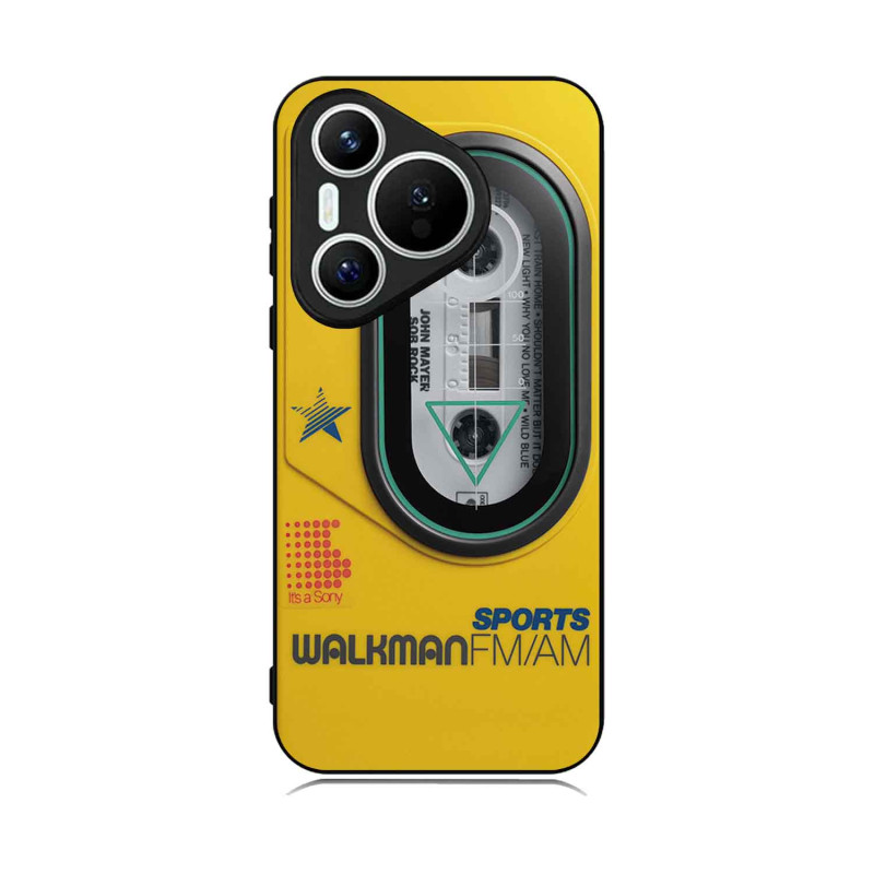 HUAWEI P70 PURA 70 - CASE GOMA CASSETTE AMARILLO