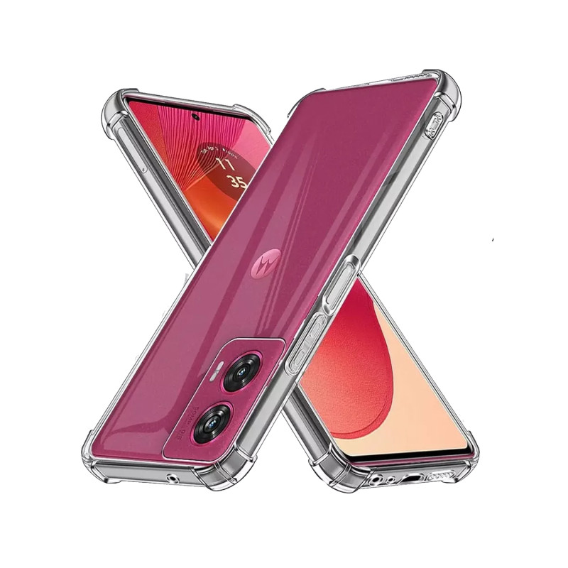 MOTO EDGE 50 FUSION- CASE GOMA ANTI-IMPACTO TRANSPARENTE