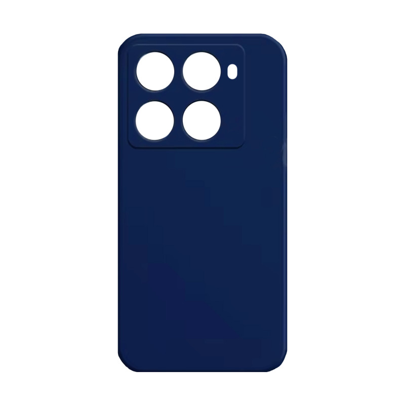 INFINIX NOTE 40 PRO 4G - CASE GOMA GAMUZA AZUL OSCURO