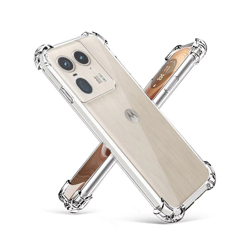 MOTO EDGE 50 ULTRA - CASE GOMA ANTI-IMPACTO TRANSPARENTE