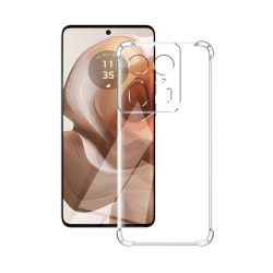 MOTO EDGE 50 ULTRA - CASE GOMA ANTI-IMPACTO TRANSPARENTE