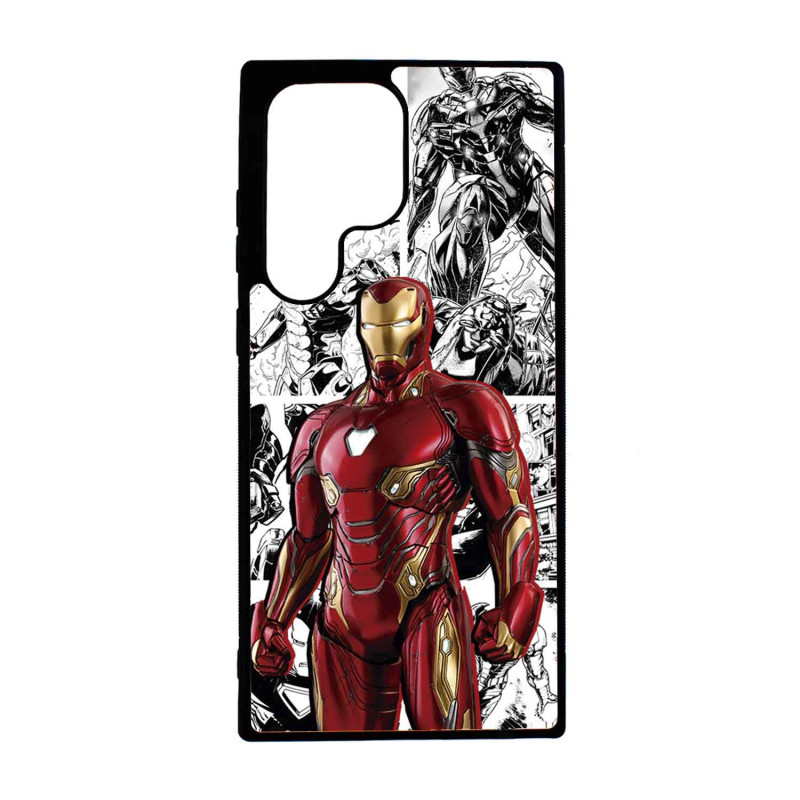 SAMSUNG S22 ULTRA - CASE GOMA IRON MAN MARVEL