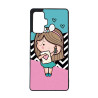 POCO F4 GT - CASE GOMA NIÑA ESTUDIOSA NEGRO