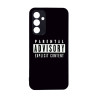 SAMSUNG A35 - CASE GOMA ETIQUETA NEGRO