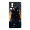 XIAOMI 13 LITE 5G - CASE GOMA GATITO NEGRO