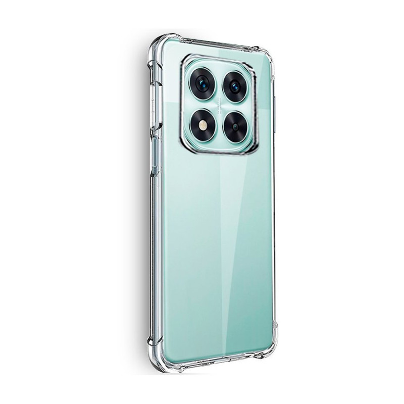 POCO X7 / XIAOMI REDMI NOTE 14 PRO 5G  - CASE GOMA TRANSP ANTISHOCK