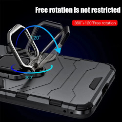 HONOR MAGIC 7 LITE - CASE HIBRIDO ANTISHOCK ROBOT NEGRO