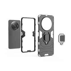 HONOR MAGIC 7 LITE - CASE HIBRIDO ANTISHOCK ROBOT NEGRO