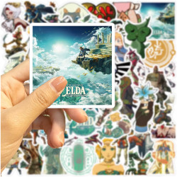 PACK 50 STICKERS VINILO THE LEGEND OF ZELDA