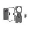 HONOR MAGIC 7 LITE - CASE HIBRIDO ANTISHOCK ROBOT ROJO