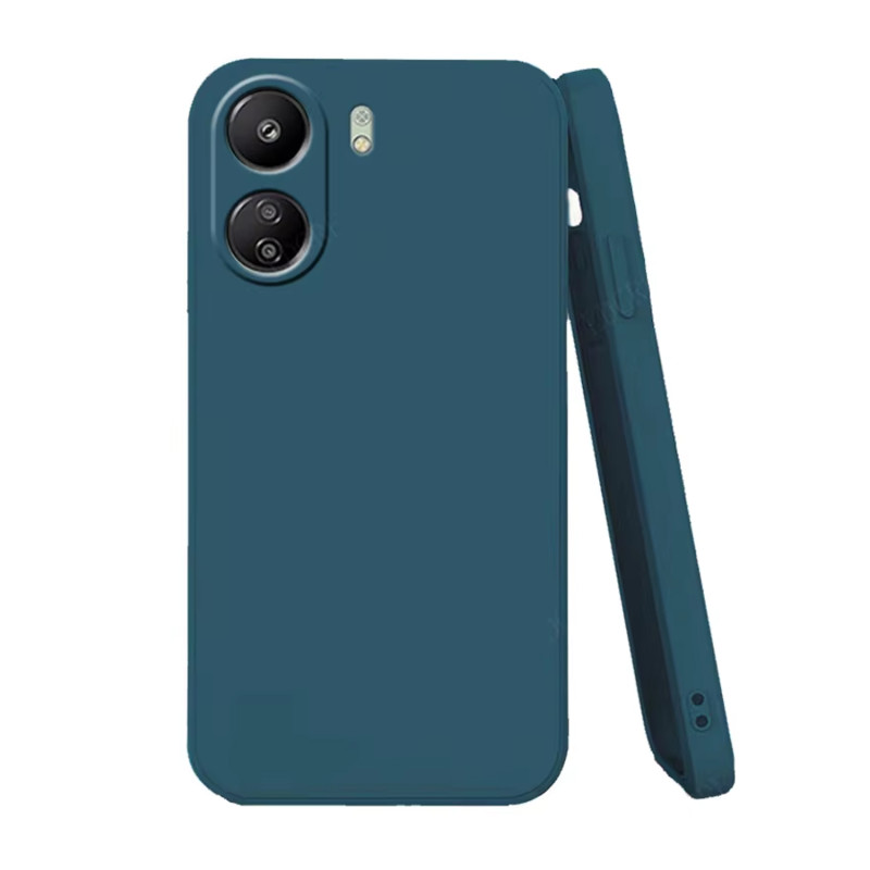POCO X7 PRO 5G - CASE GOMA GAMUZA AZUL