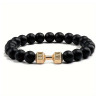 PULSERA PESAS LIVE LIFT ONIX NEGRO DORADO