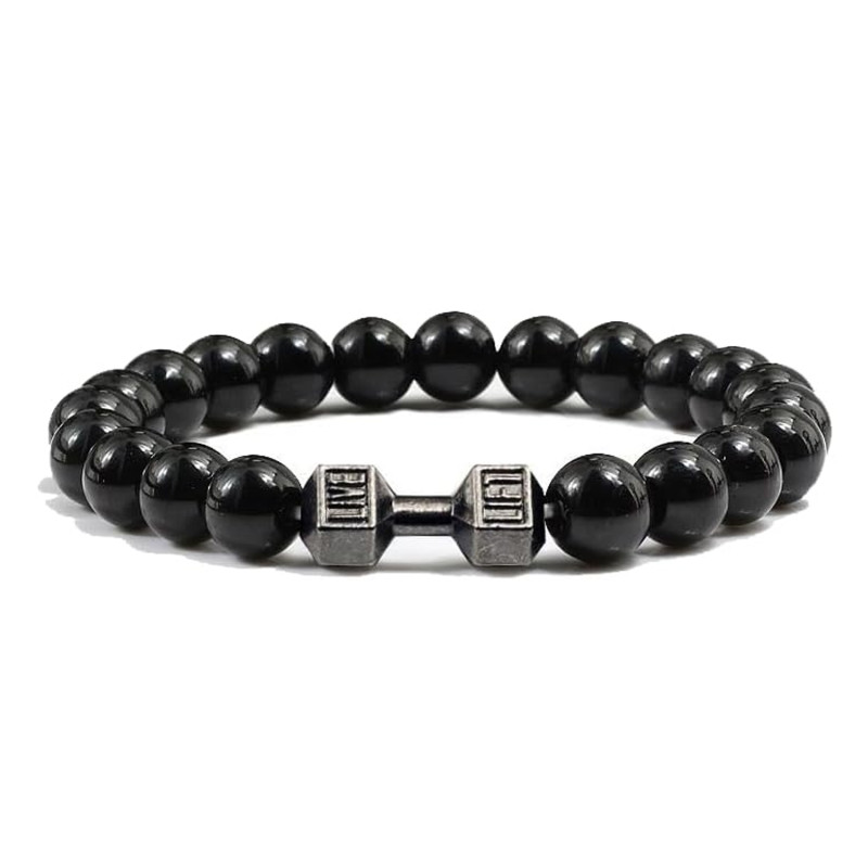 PULSERA PESAS LIVE LIFT ONIX NEGRO GRIS
