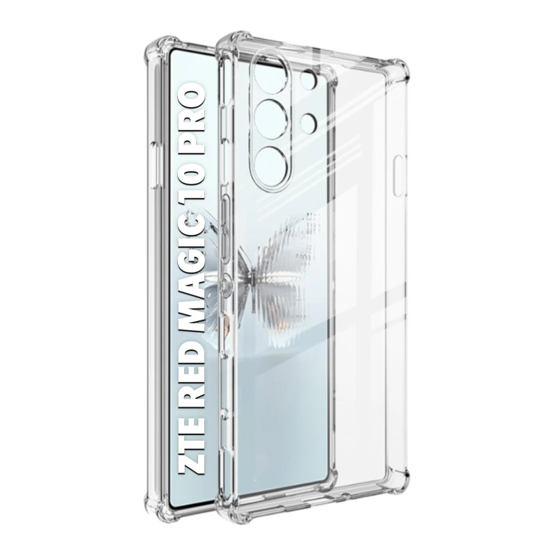 ZTE RED MAGIC 10 PRO - CASE GOMA ANTI-IMPACTO TRANSPARENTE