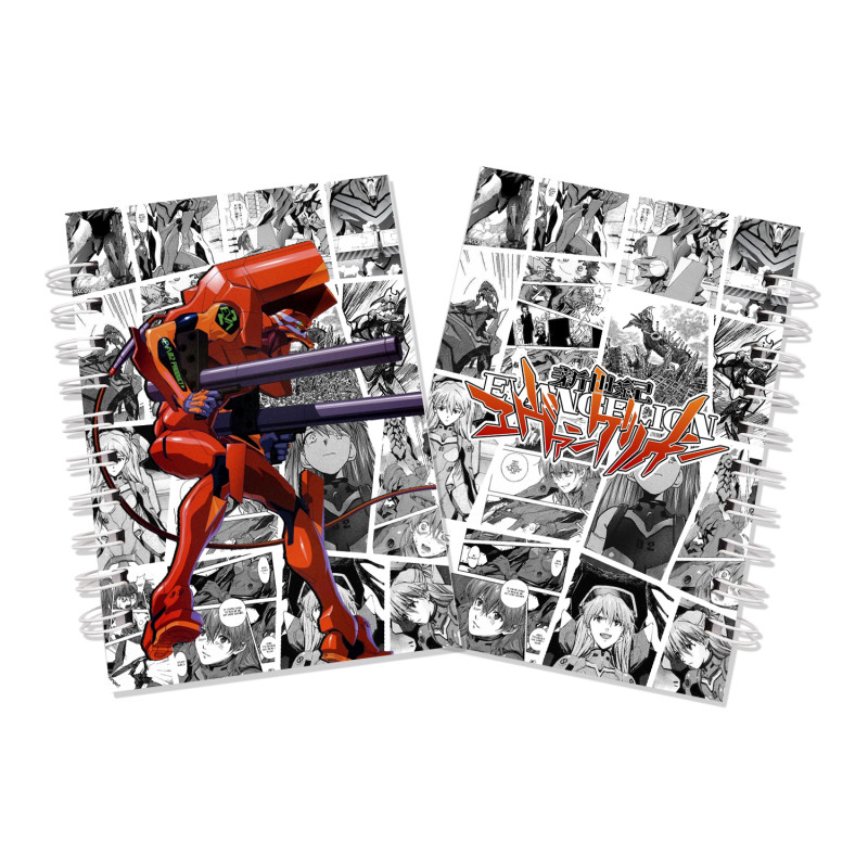 LIBRETA A6 EVANGELION EVA 02