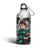TOMATODO 500ML KIMETSU NO YAIBA PLATEADO