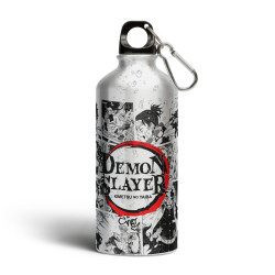 TOMATODO 500ML KIMETSU NO YAIBA PLATEADO