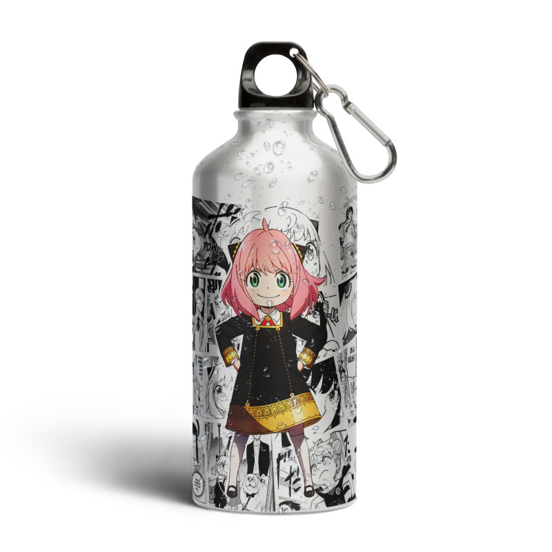 TOMATODO 500ML SPY X FAMILY PLATEADO