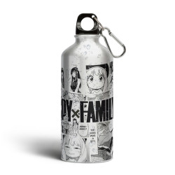 TOMATODO 500ML SPY X FAMILY PLATEADO