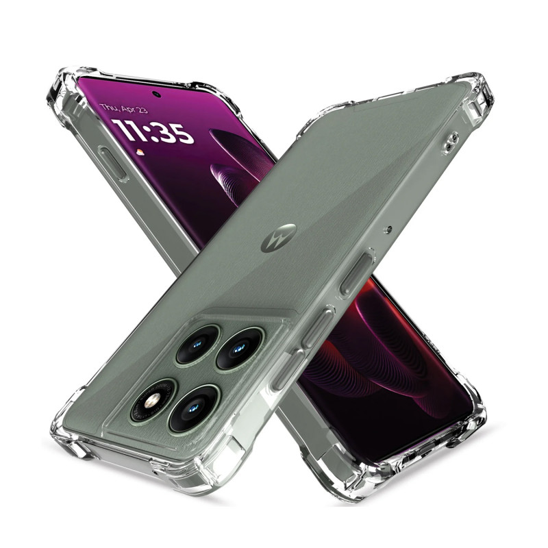MOTO EDGE 60 PRO - CASE GOMA TRANSP ANTISHOCK