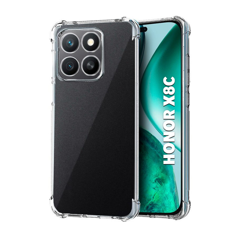 HONOR X8C - CASE GOMA TRANSP ANTISHOCK