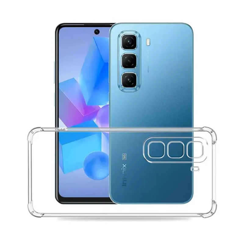 INFINIX HOT 50 PRO PLUS - CASE GOMA TRANSP ANTISHOCK