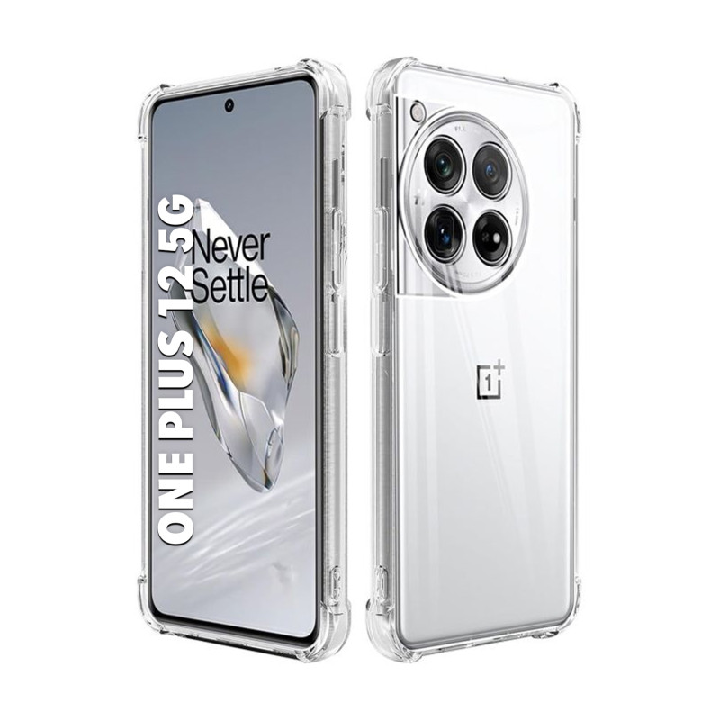 ONE PLUS 12 5G - CASE GOMA TRANSP ANTISHOCK